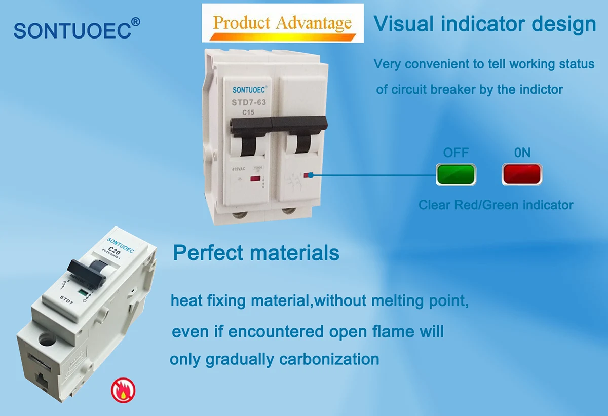 Plug in Type 3P Miniature Circuit Breaker MCB Plug in Type 3P Miniature Circuit Breaker MCB