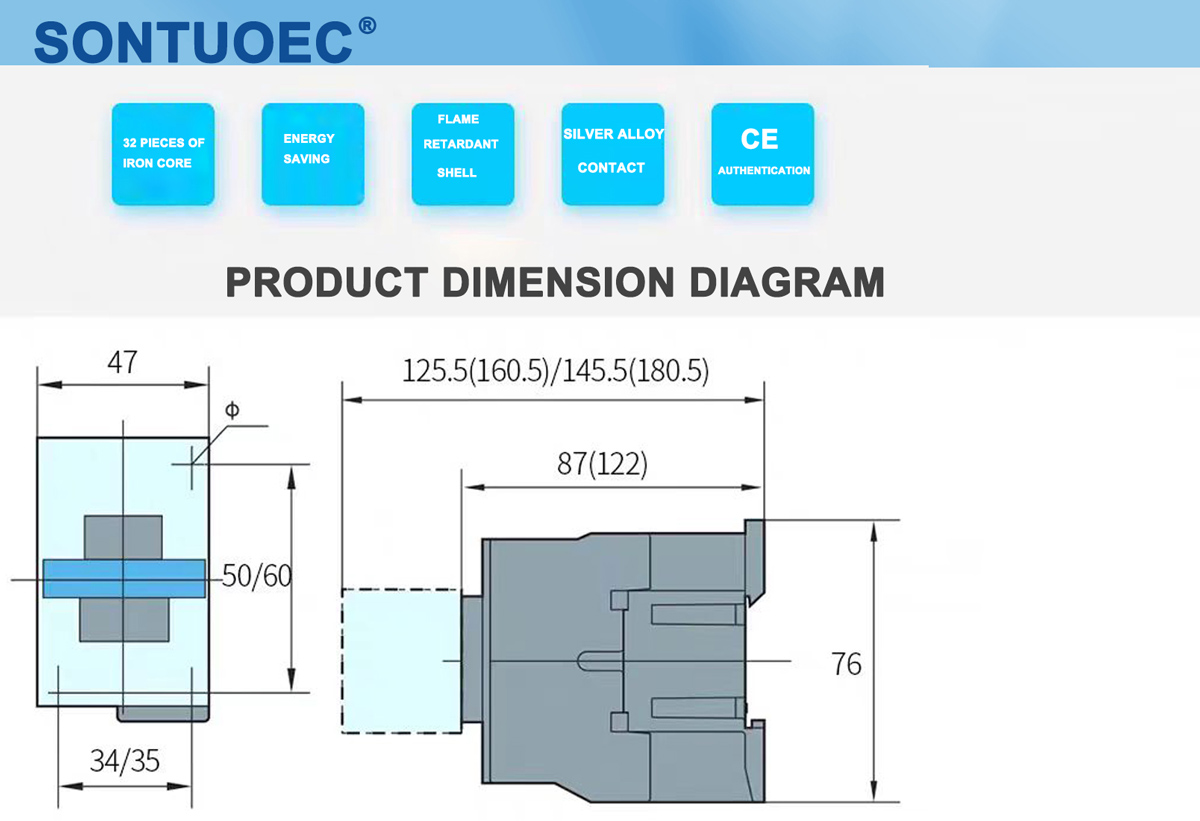 3 Pole AC Contactor